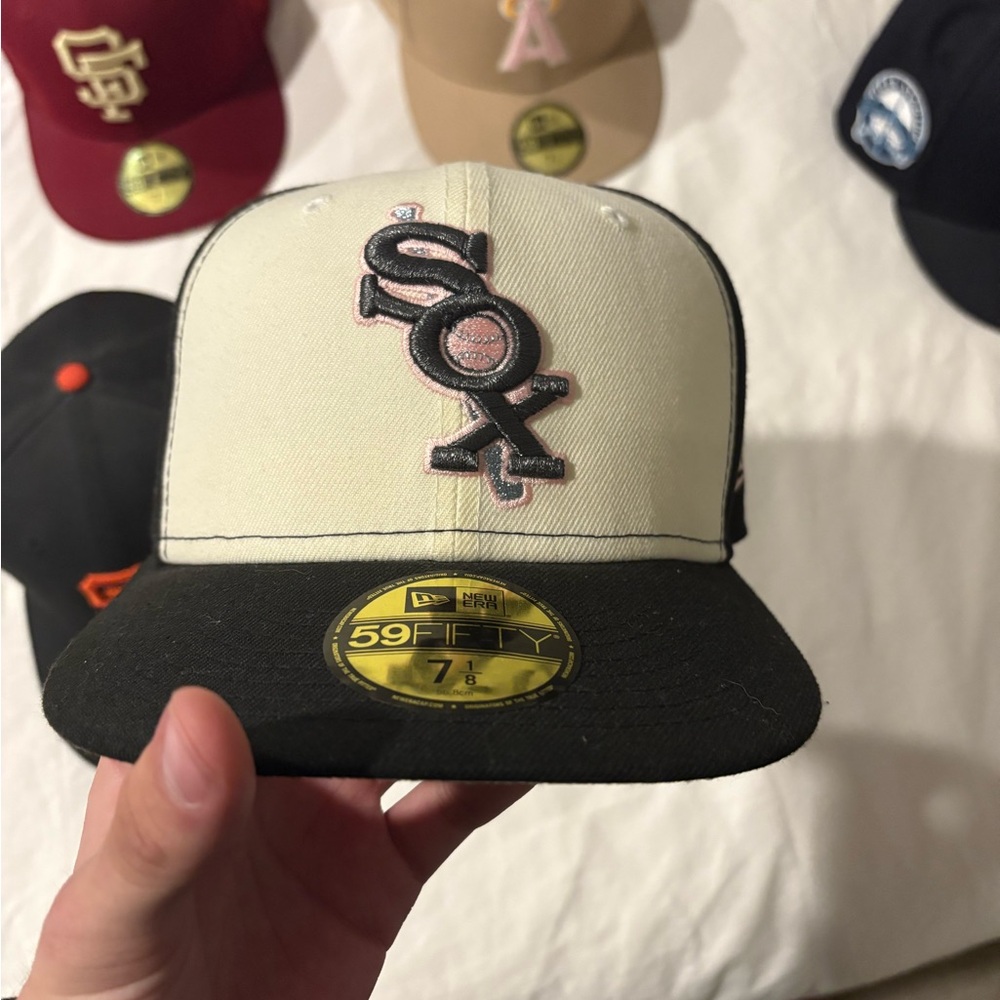 Chicago White Sox New Era 1933 All-Star Game Pink Undervisor 59FIFTY Fitted Hat